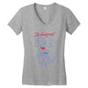 weekend at bernie sanders Women's V-Neck T-Shirt