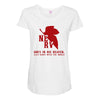 Nerv Gods In His Heaven Alls Right With The World Maternity Scoop Neck T-shirt