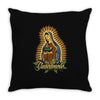 our lady of guacamole Throw Pillow