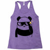 panda bear Racerback Tank