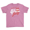 happy 4th of july Youth Tee