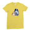 droid hug Ladies Fitted T-Shirt