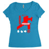 hadouken ryu Women's Triblend Scoop T-shirt
