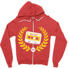 cassette taps Zipper Hoodie