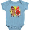 good cop bad chop Baby Onesie