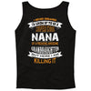 Super Cool Nana Of A Freaking Awesome Granddaughter Tank Top