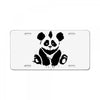 panda License Plate