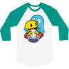 ghost 3/4 Sleeve Shirt