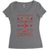 shiny sweater Women's Triblend Scoop T-shirt