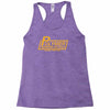 polymer records, ideal gift or birthday present funny Racerback Tank