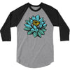 lotus flower 3/4 Sleeve Shirt