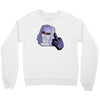 mega flipped off Crewneck Sweatshirt