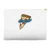 life is a pizza party Accessory Pouches