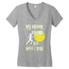halloween runner Women's V-Neck T-Shirt