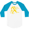 blondes have more fun and more stds 3/4 Sleeve Shirt