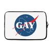 Nasa Parody Gay Laptop sleeve