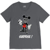 mickey mouse la face cachee en V-Neck Tee