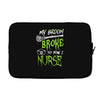 halloween nurses Laptop sleeve