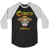 cinco de mayo badass skull 3/4 Sleeve Shirt