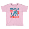american football Toddler T-shirt
