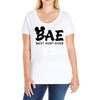 Bae Best Auntie Ever Ladies Curvy T-Shirt