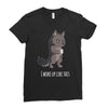 i woke up like this Ladies Fitted T-Shirt