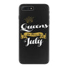 queens are born in july iPhone 7 Plus Case