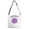 member   copy Adjustable Strap Totes