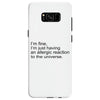 the oc allergic reaction Samsung Galaxy S8