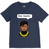 Killmonger Hey Auntie V-Neck Tee