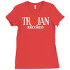 trojan records label Ladies Fitted T-Shirt