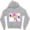 do you even squat? Zipper Hoodie
