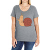 snail Ladies Curvy T-Shirt