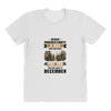 Never Underestimate A Man Who Watches The 100 And Was Born in December All Over Women's T-shirt