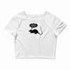 rat funny geek nerd scientific experiments are fun Crop Top