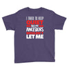 tried to keep quiet but my ancestors Youth Tee