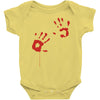 bloods hand Baby Onesie