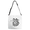 monster skate Adjustable Strap Totes