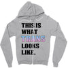This is What Trans Looks Like Zipper Hoodie