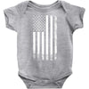 Vintage Usa Flag Baby Onesie