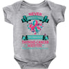 Thyroid Cancer Warrior Baby Bodysuit