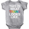 This Is What Trans Looks Like Baby Bodysuit