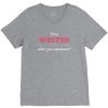 i'm a writer what's your superpower V-Neck Tee