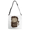 how to be vegetarian Adjustable Strap Totes