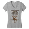 realize it's hump day Women's V-Neck T-Shirt
