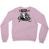 frideay white Crewneck Sweatshirt