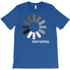 buffering  funny retro loading computer console fashion party T-Shirt