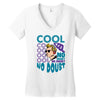 cool no doubt Women's V-Neck T-Shirt