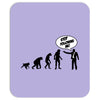 stop following me monkey Mousepad