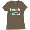 Irish I Were Drunk Ladies Fitted T-Shirt
